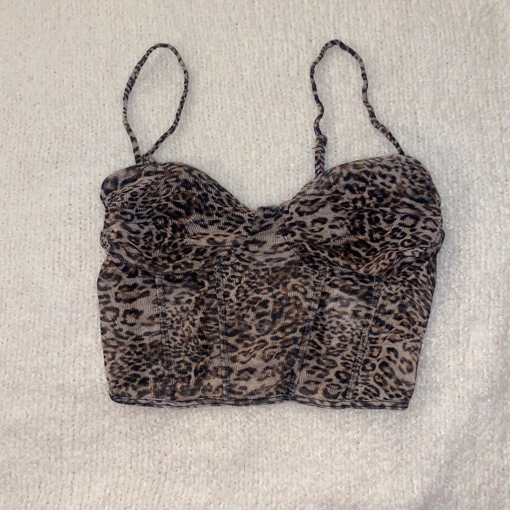 Garage Crop Corset Top